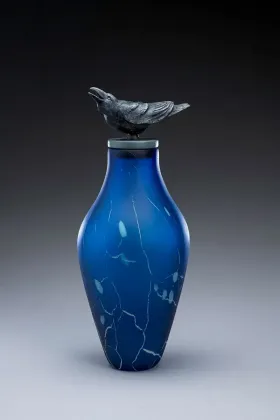 Raven Song Spirit Jar